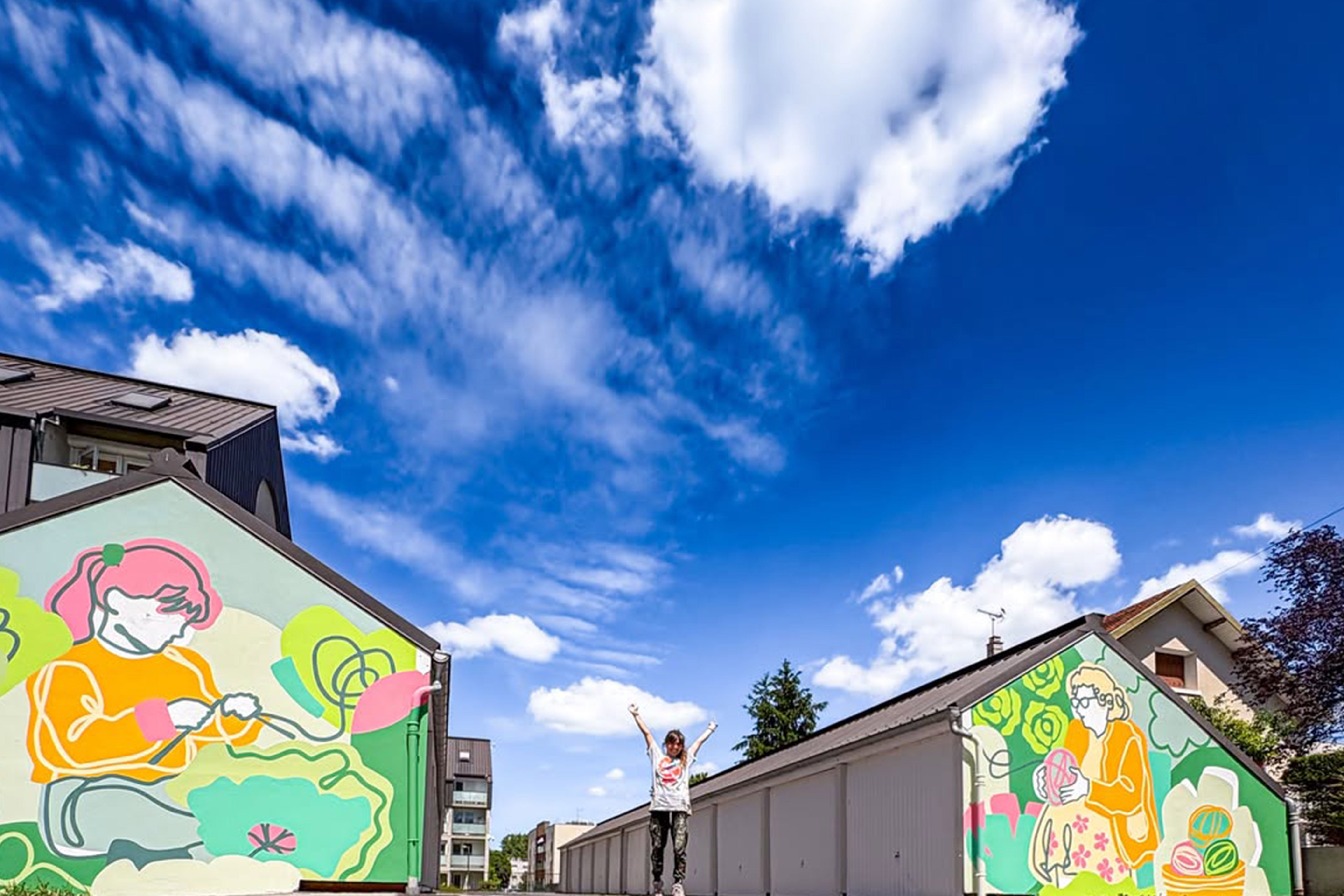 CLARA WALL Héritage. Mai 2026 Rue Saint Honoré Bourgoin Jallieu