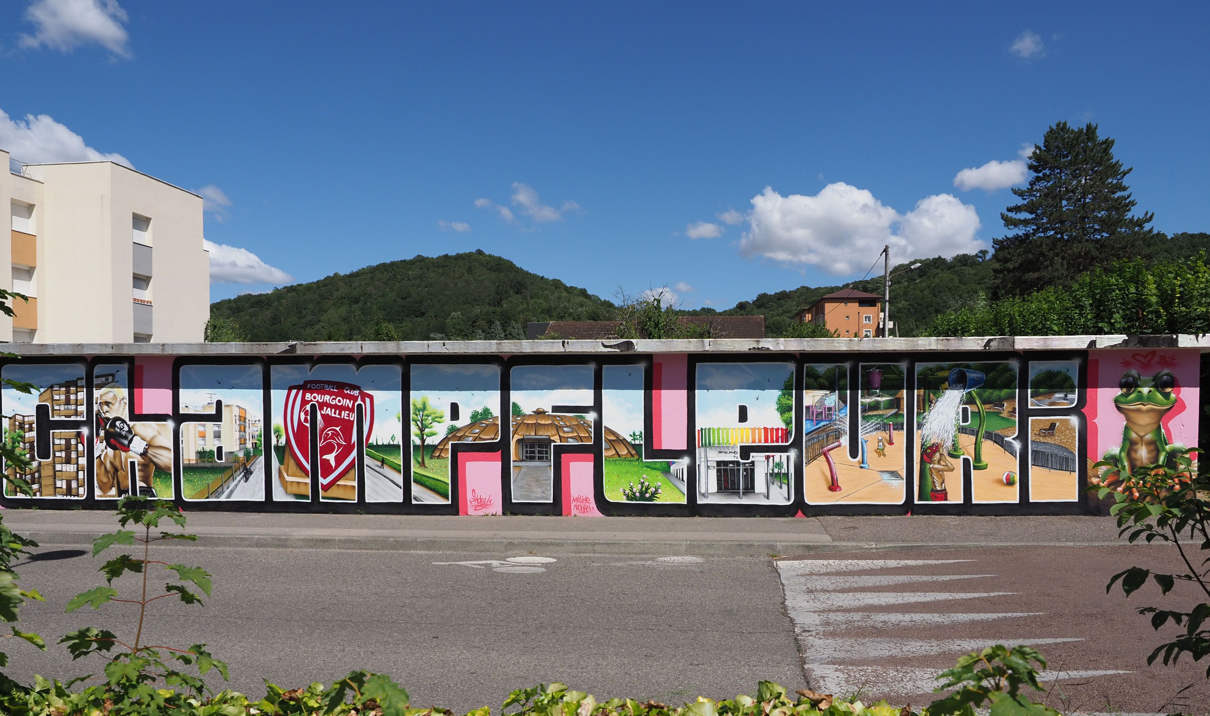 Fresque Indey Champfleuri juillet 2026