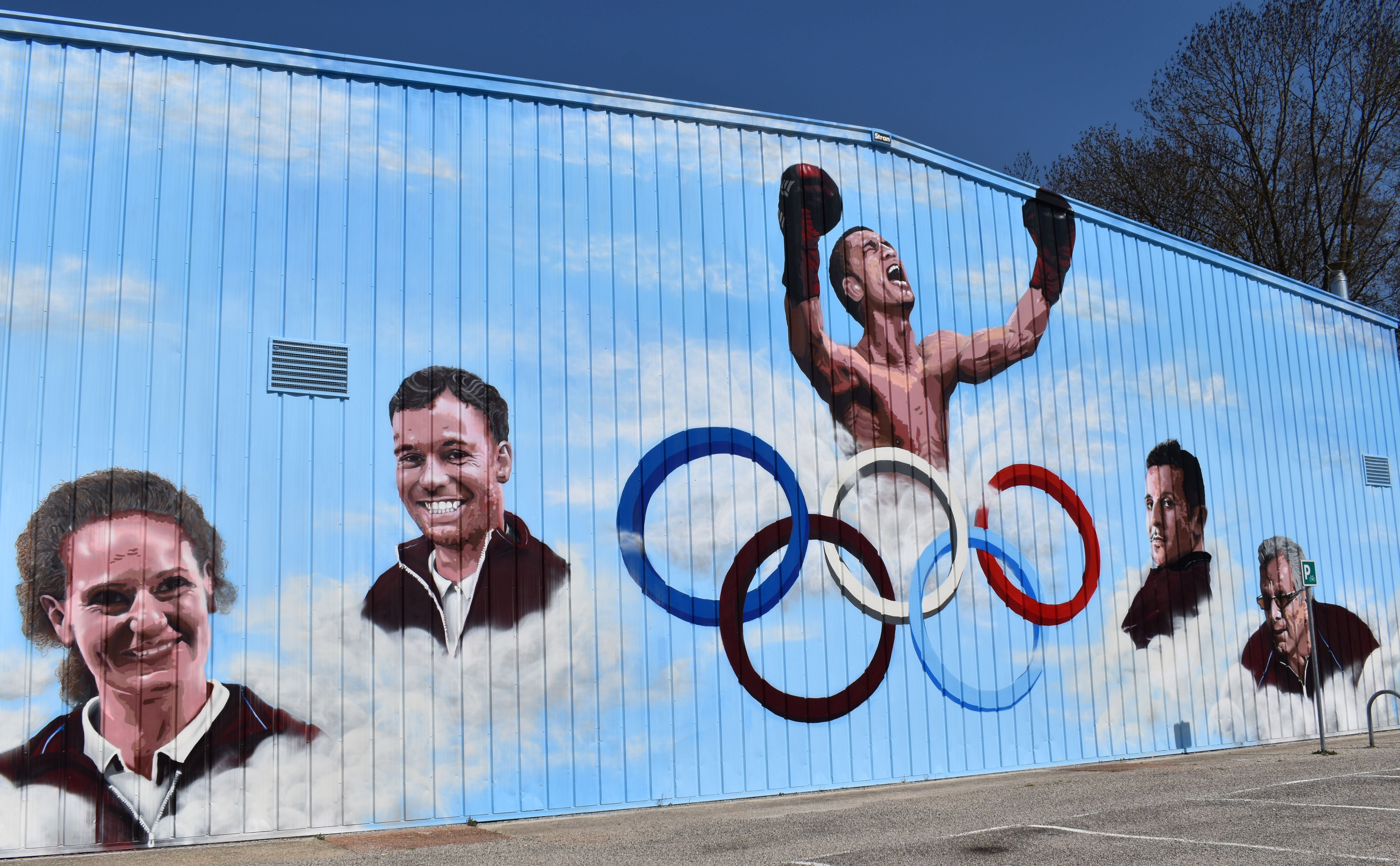 Fresque des champions olympiques ok parcours