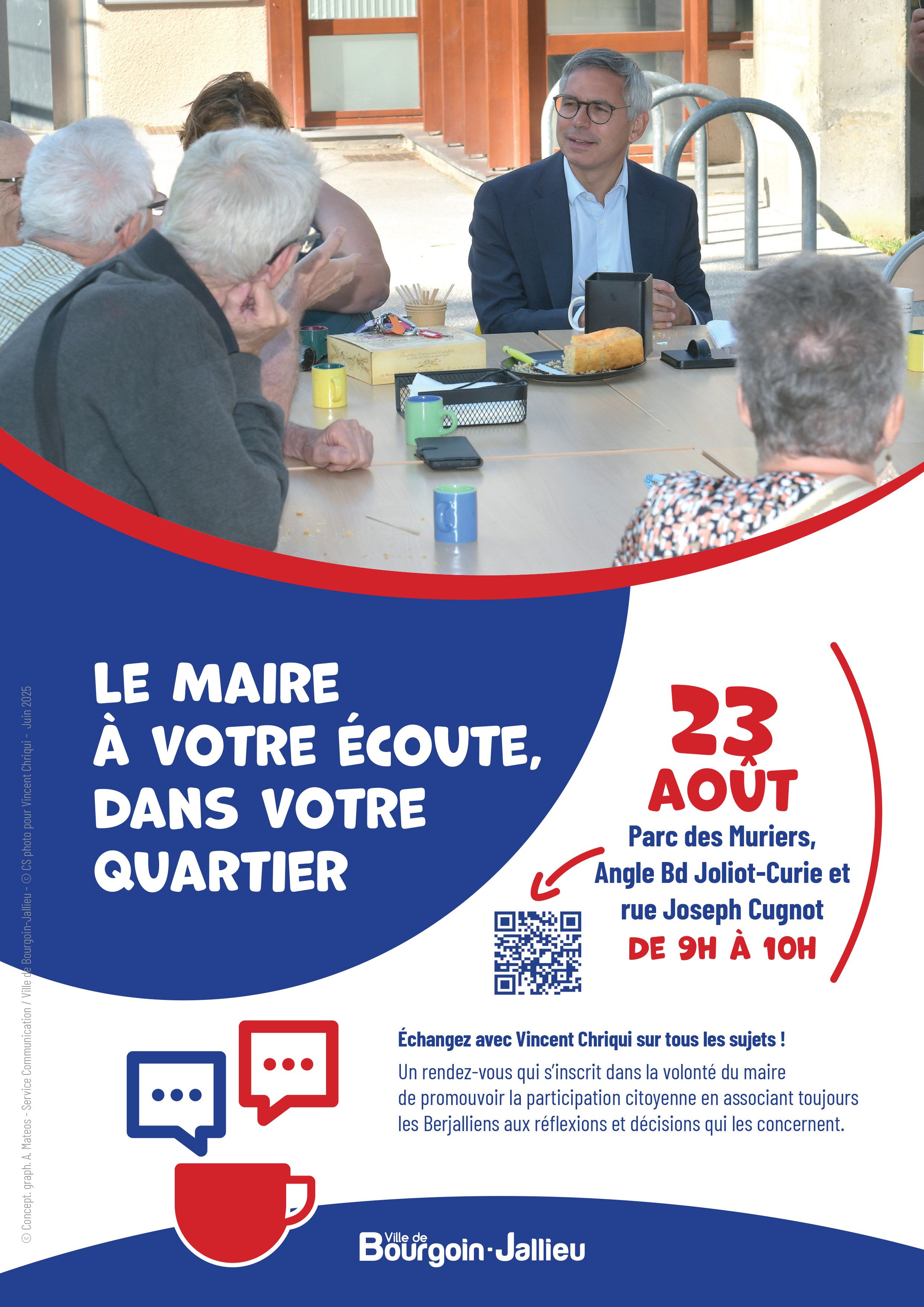 23 aout maire quartier