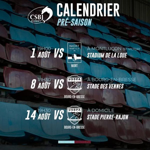 PRE SAISON RUGBY ACTU