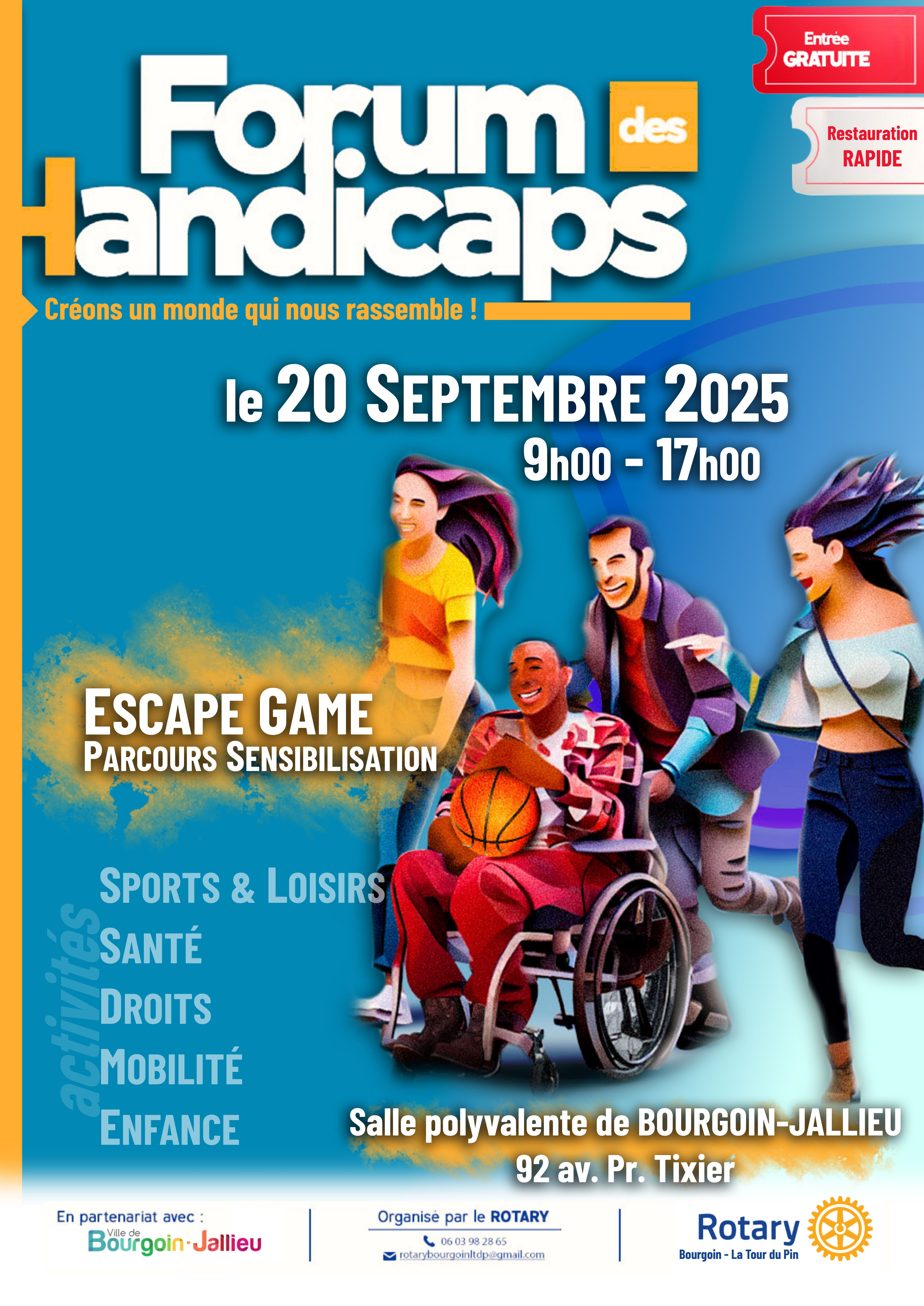 forum des handicaps affiche