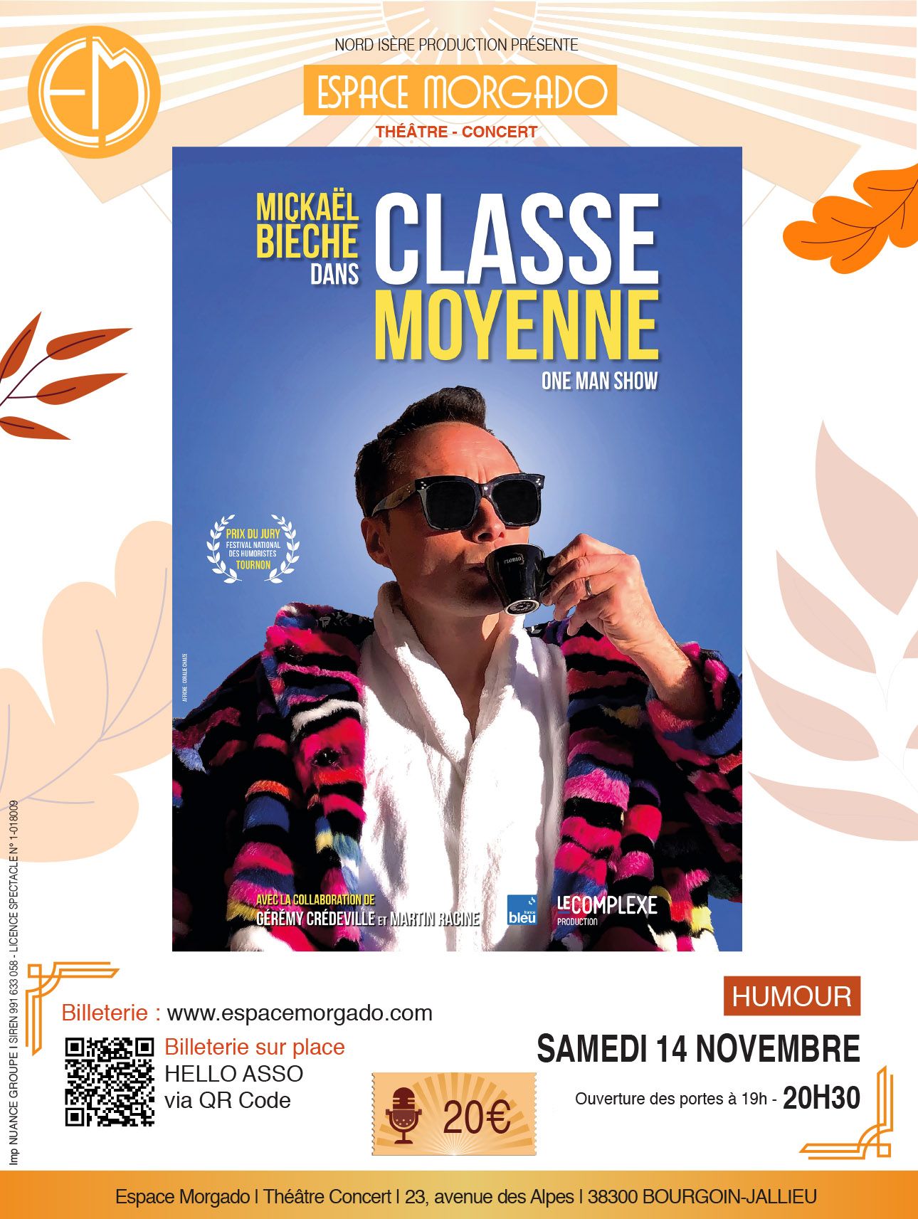 14 NOVEMBRE THEATRE MORGADO
