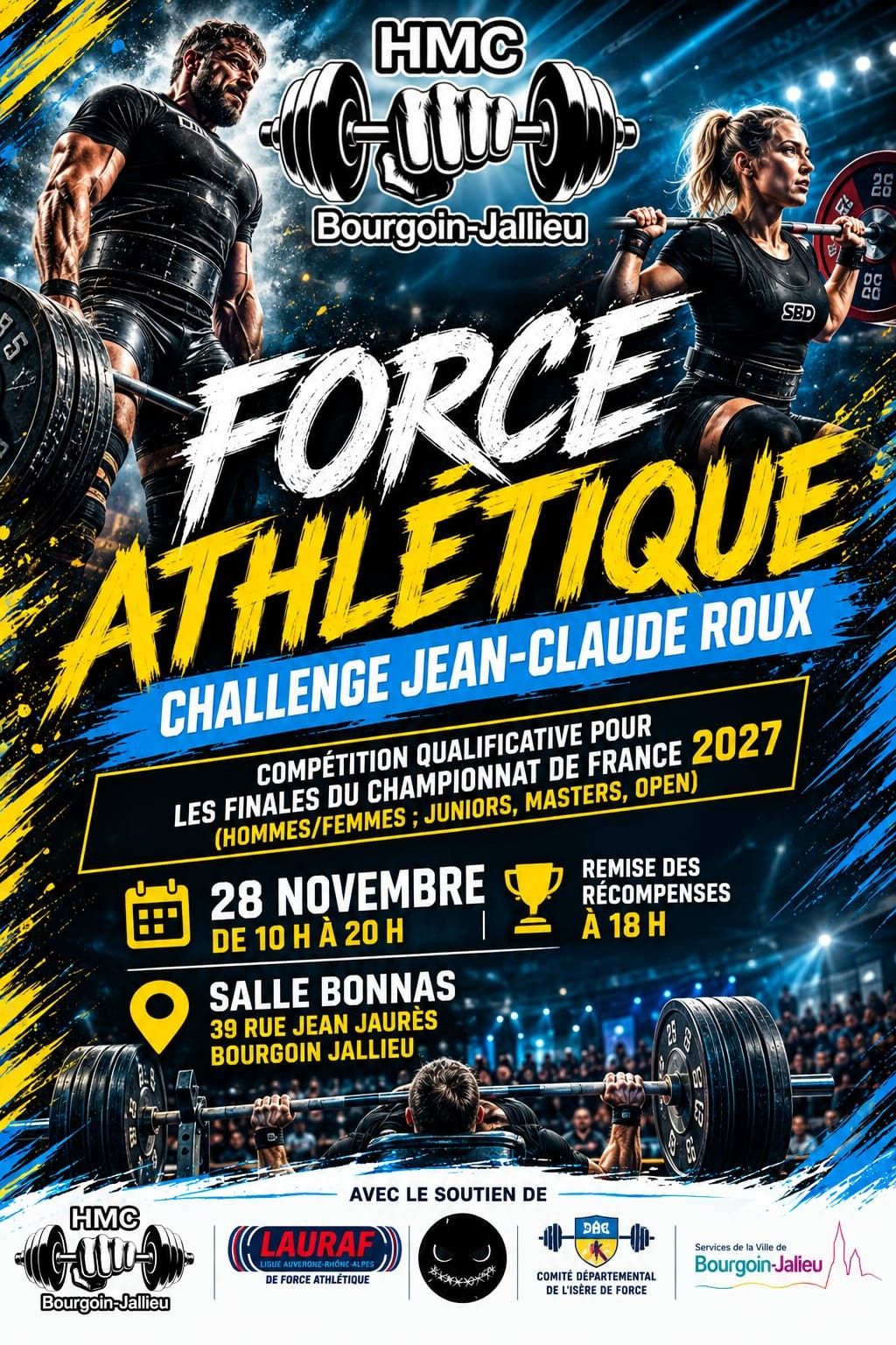 Challenge Roux 28 novembre 2026