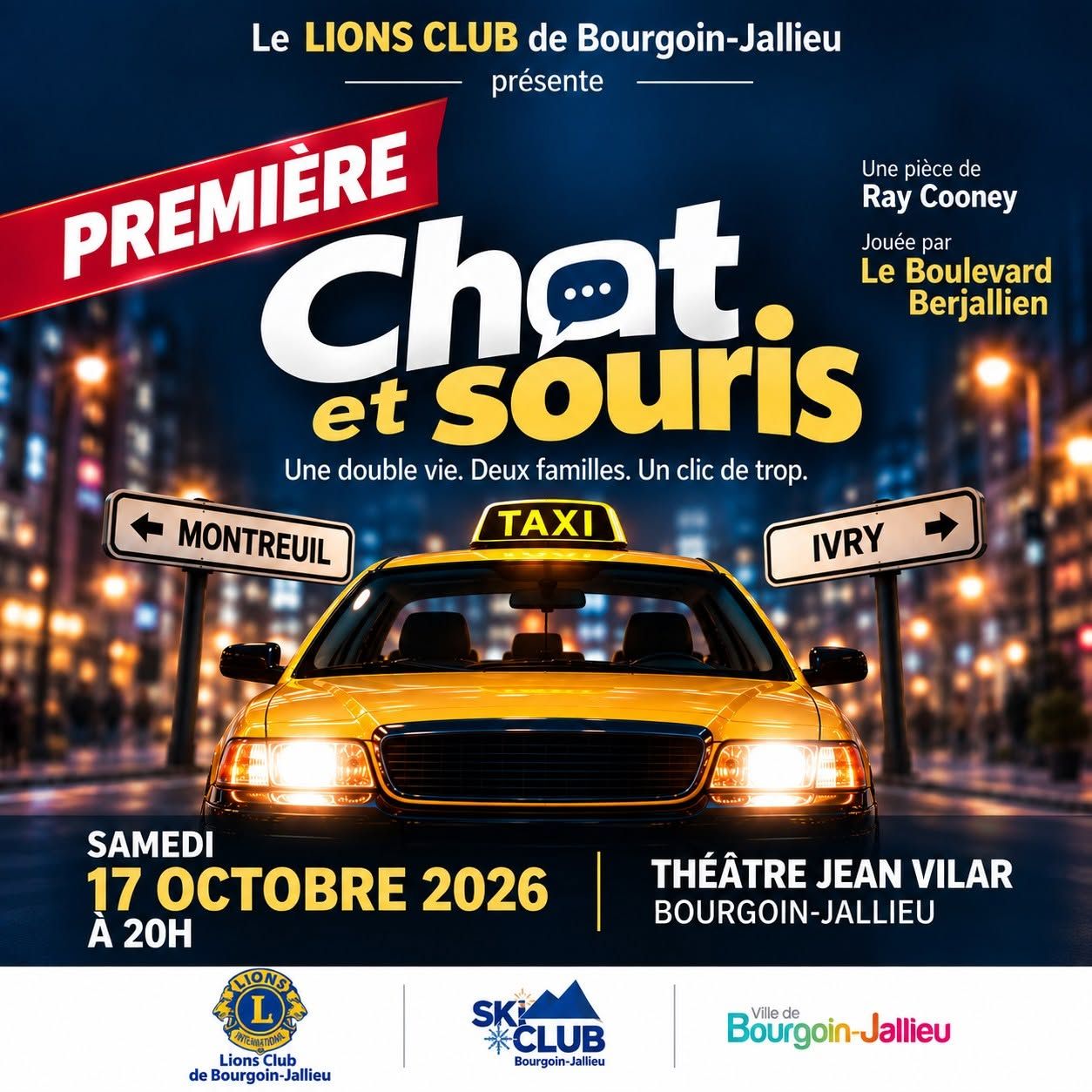 17 oct chat et souris lions club